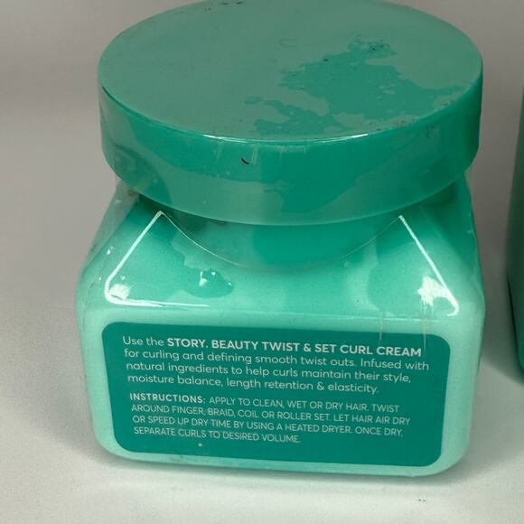 Lot of 2 Story Hair Care Hydrating Shampoo& Smoothing Twist & Set Curl Cream - Picture 6 of 7